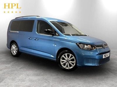 Used VW Caddy Maxi S 122 HP (89 kW) 2021 Blue MPV