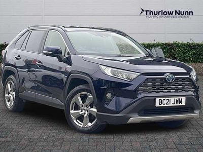 Used Toyota RAV4 Hybrid Design 218 HP (160 kW) 2021 Blue SUV