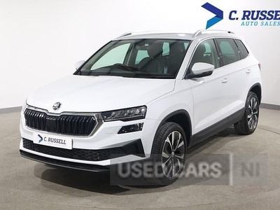 Used Skoda Karoq SE L 150 HP (110 kW) 2023 White SUV