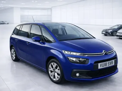 Used Citroën Grand C4 Picasso Touch 100 HP (73 kW) 2018 Blue MPV
