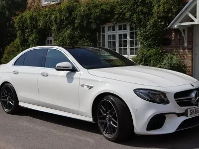 Used Mercedes E63 AMG Premium 2018 White Sedan