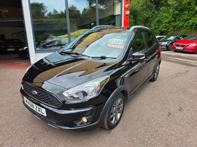 Used Ford Ka Plus Active 85 HP (62 kW) 2018 Black Hatchback