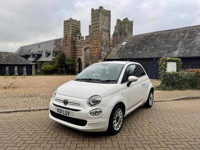 Used Fiat 500 Pop Star 2017 White Hatchback