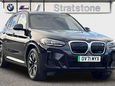 Black Used 2021 BMW iX3 M Sport SUV | £24,999 (Fair price)