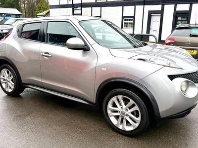 Used Nissan Juke Tekna 110 HP (80 kW) 2010 Silver SUV