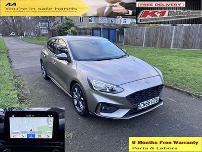 Silver Used 2018 Ford Focus ST-Line Hatchback | £6,999 (Super price)