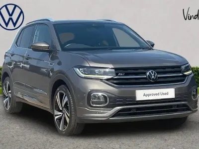 Used VW T-Cross R-line 110 HP (80 kW) 2021 Grey SUV