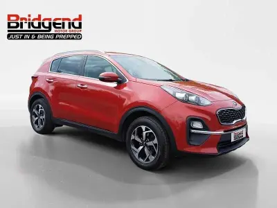 Used Kia Sportage 130 HP (95 kW) 2021 Red SUV