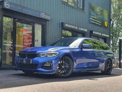 Used BMW 320 M Sport 190 HP (139 kW) 2020 Blue Estate