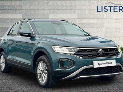 Blue Used 2023 VW T-Roc Life SUV | £20,985 (Fair price)
