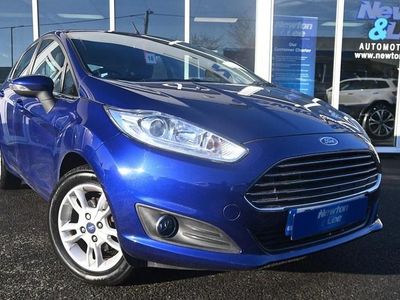 Used Ford Fiesta Zetec 100 HP (73 kW) 2017 Blue Hatchback