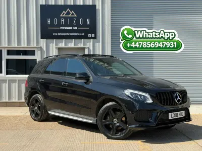 Käytetty Mercedes GLE350 AMG 258 HP (189 kW) 2018 Musta Katumaasturi
