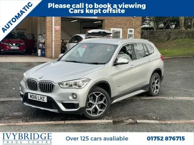 Begagnad BMW X1 xLine 192 HK (141 kW) 2016 Silver SUV