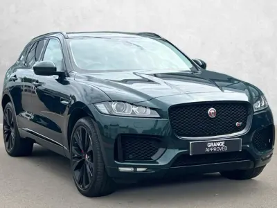 Used Jaguar F-Pace S 300 HP (220 kW) 2017 Green SUV
