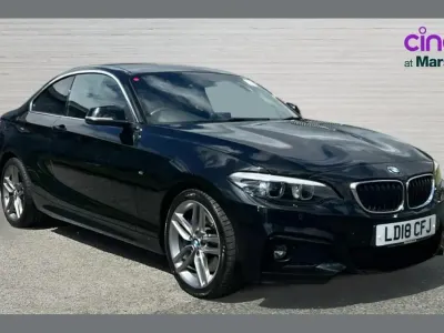 Used BMW 220 M Sport 190 HP (139 kW) 2018 Black Coupe