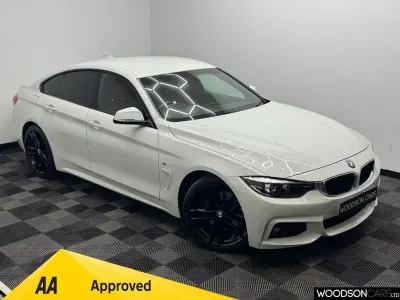 Usado BMW 420 M Sport 184 HP (135 kW) 2019 Branco Coupé