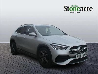Begagnad Mercedes GLA220 AMG line 190 HK (139 kW) 2021 Silver SUV