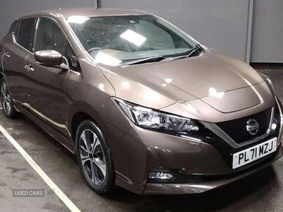 Bronze Used 2021 Nissan Leaf Tekna Hatchback | £11,950 (Fair price)