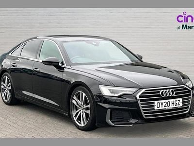 Used Audi A6 S-Line 200 HP (147 kW) 2020 Black Sedan