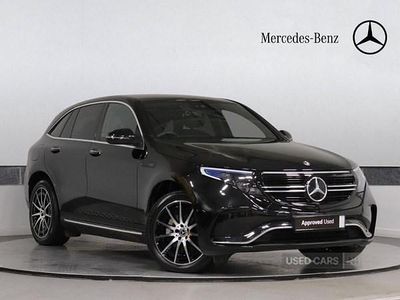 Used Mercedes EQC400 AMG line 300 kW (408 HP) 2024 Black SUV