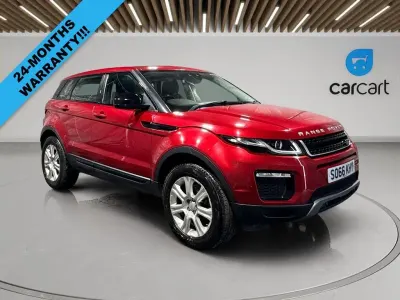 Used Land Rover Range Rover evoque SE 180 HP (132 kW) 2016 Red Estate