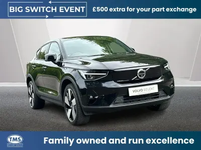 Usado Volvo C40 Ultimate 300 kW (408 CV) 2023 Negro SUV