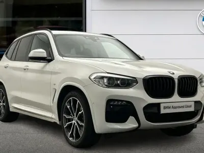 Used BMW X3 M Sport 187 HP (137 kW) 2019 White SUV