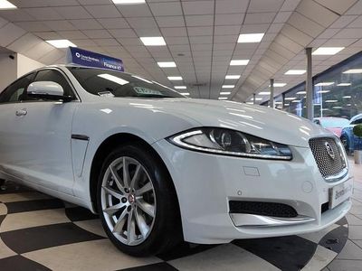 White Used 2014 Jaguar XF Premium Luxury Sedan | £6,995 (Fair price)