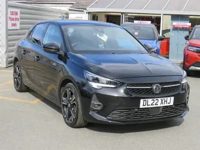 Used Vauxhall Corsa Edition 100 HP (73 kW) 2022 Black Hatchback