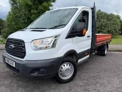 Used Ford Transit 100 HP (73 kW) 2016 White/red Van