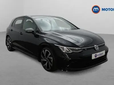 Used VW Golf VIII R-line 150 HP (110 kW) 2022 Black Hatchback