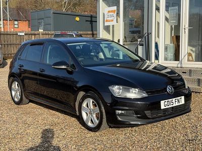 Used VW Golf VII Match 105 HP (77 kW) 2015 Black Hatchback