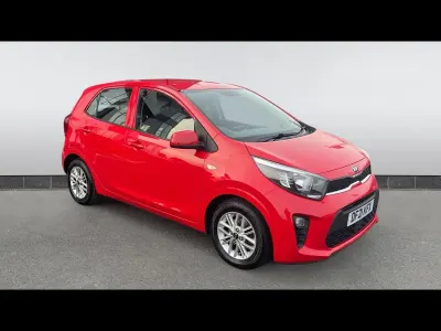 Used Kia Picanto 2021 Red Hatchback