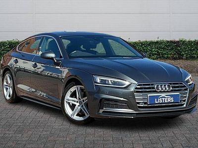 Begagnad Audi A5 S-Line 2018 Grå Sportkupé