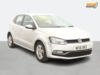 Used VW Polo Match 59 HP (43 kW) 2016 Silver Hatchback