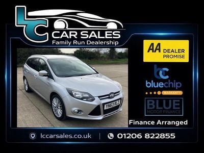 Used Ford Focus Zetec 125 HP (91 kW) 2013 Silver Estate