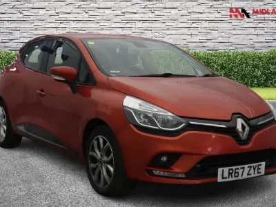 Begagnad Renault Clio IV Dynamique 2017 Röd Halvkombi