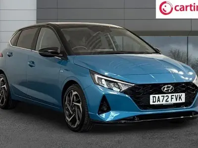 Used Hyundai i20 Ultimate 101 HP (74 kW) 2022 Blue Hatchback