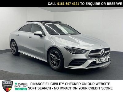 Used Mercedes CLA180 AMG Line Premium Plus 136 HP (100 kW) 2021 Silver Sedan