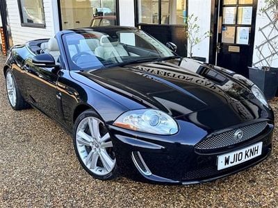 Black Used 2010 Jaguar XK Portfolio Cabriolet | £13,999 (A bit pricey)