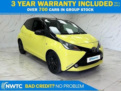 Begagnad Toyota Aygo X-cite 68 HK (50 kW) 2016 Gul Halvkombi