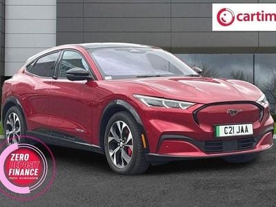 Usado Ford Mustang Mach-E Extended Range 258 kW (351 HP) 2023 Vermelho SUV