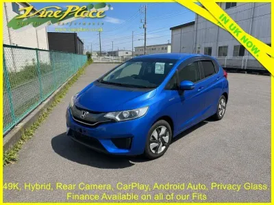 Used Honda Fit Hybrid 137 HP (100 kW) 2014 Blue Hatchback