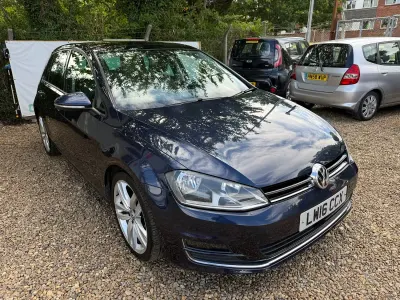 Used VW Golf VII GT 2016 Blue Hatchback