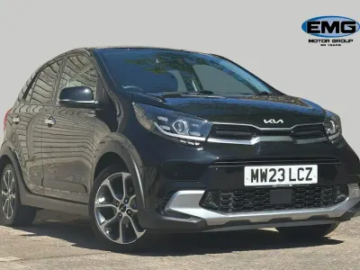 Second-hand Kia Picanto X-Line 66 CP (48 kW) 2023 Negru Hatchback
