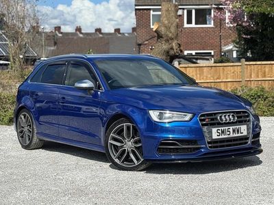 Used Audi S3 Sportback Comfort 300 HP (220 kW) 2015 Blue Hatchback