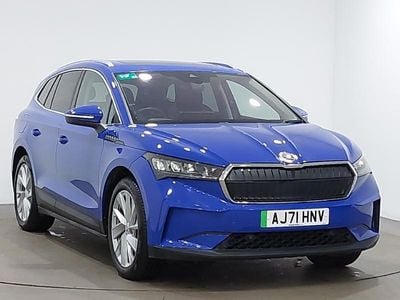 Used Skoda Enyaq iV Loft 131 kW (179 HP) 2022 Blue SUV