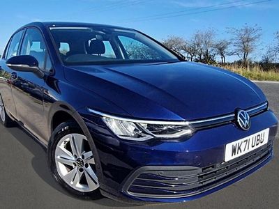 Usado VW Golf VIII Life 130 HP (95 kW) 2021 Azul Citadino