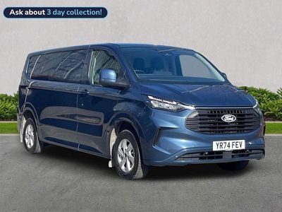 Used Ford Transit Custom Limited 136 HP (100 kW) 2024 Blue Van