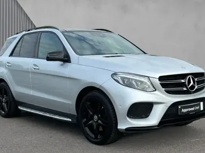 Used Mercedes GLE250 AMG 204 HP (150 kW) 2018 Iridium silver metallic SUV